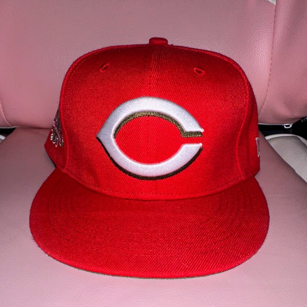 Cincinnati Reds Baseball Cap Authentic Size 7 5/8